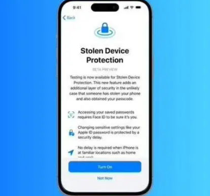 贵德苹果授权维修店分享被盗设备保护功能开启方法 