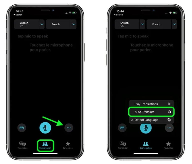 贵德苹果手机维修分享iOS 15 “翻译” App 新改进 