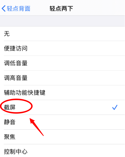 贵德苹果手机维修分享iPhone12如何启用双击截屏 